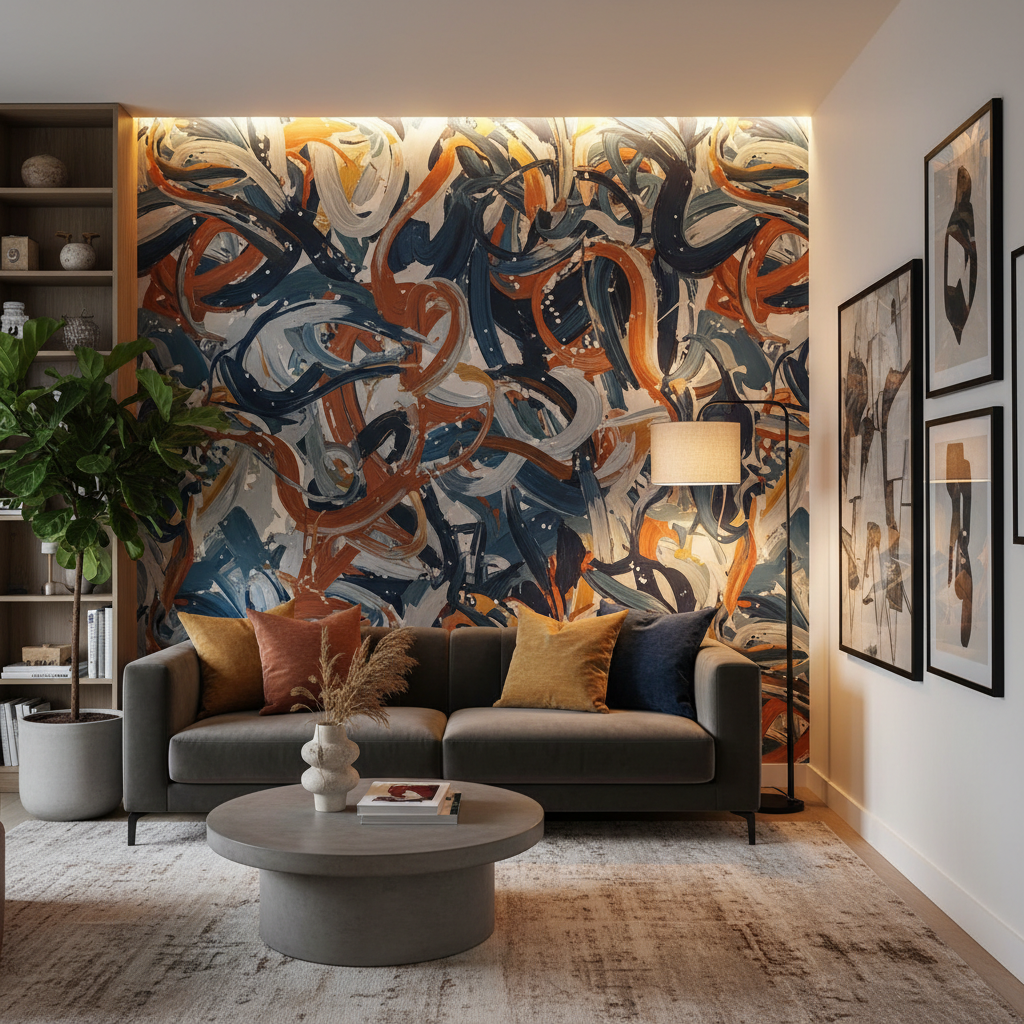 Abstract Accent Wall Ideas (2026 Guide)