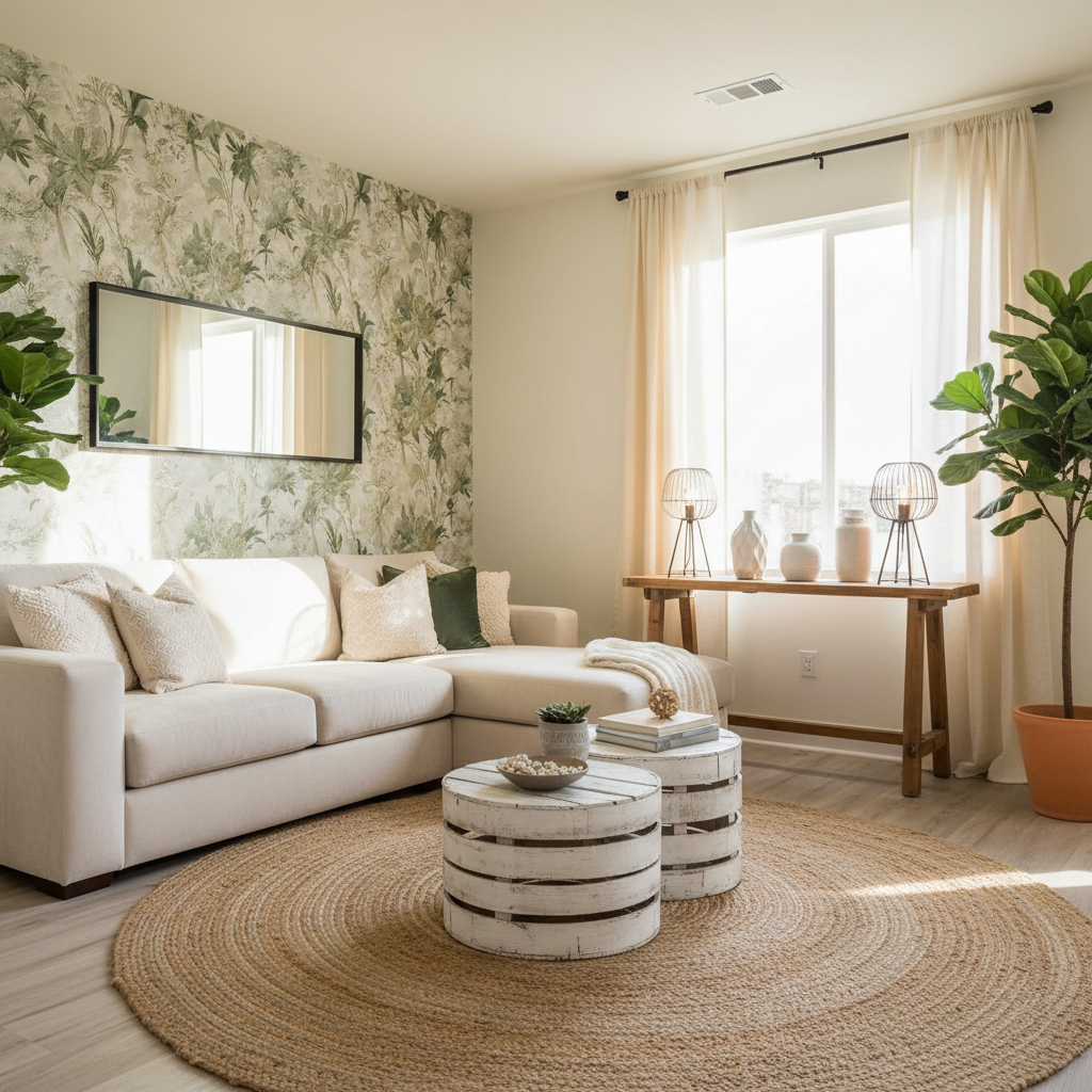 Budget Room Transformation with Wallpaper: Maximum Impact, Minimum Spend