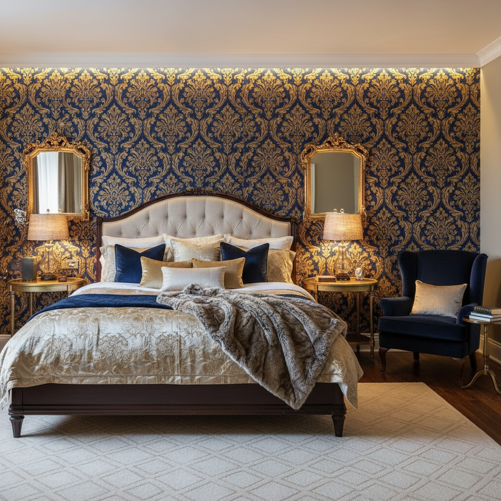 Damask Bedroom Wallpaper Ideas (2026 Guide)