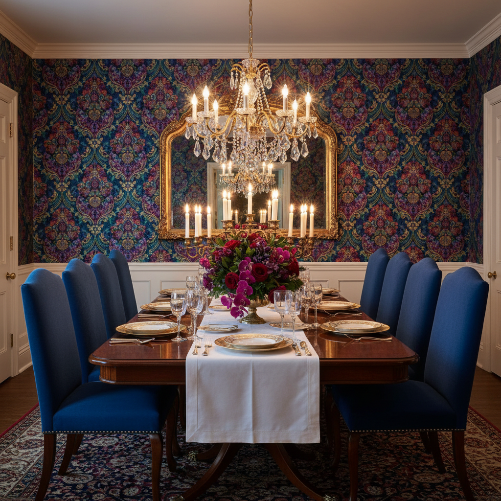 Damask Dining Room Wallpaper Ideas (2026 Guide)