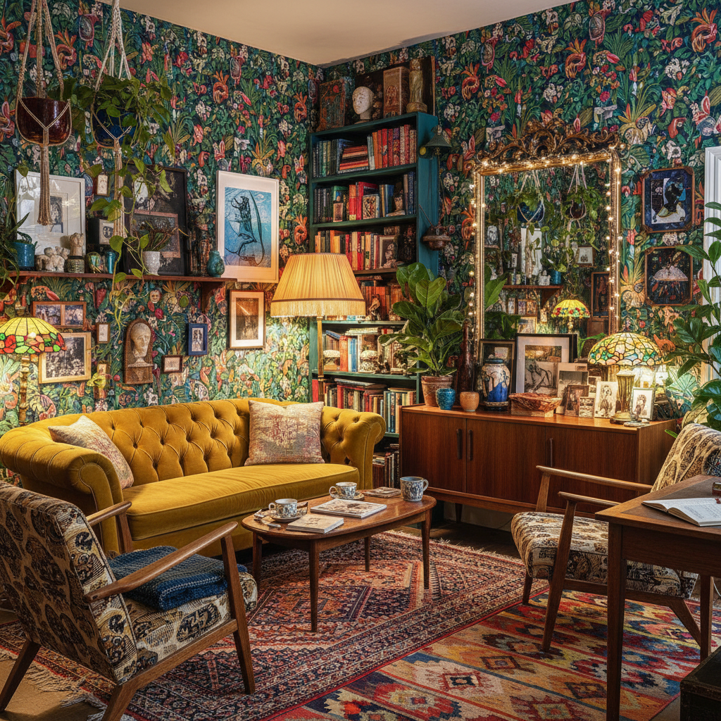 Eclectic Wallpaper Ideas: Bold, Personal, and Gloriously Uncategorisable (2026)