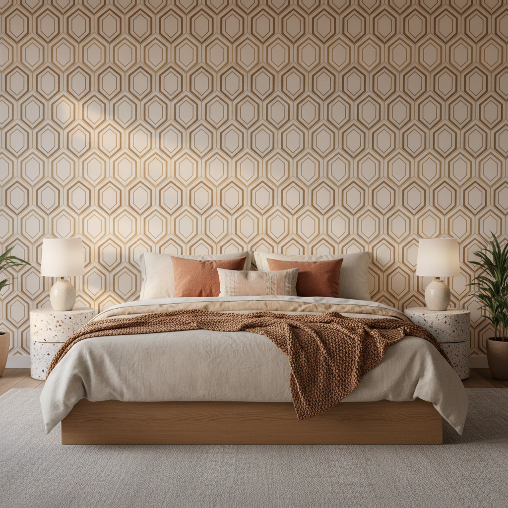 Geometric Bedroom Wallpaper Ideas (2026 Guide)