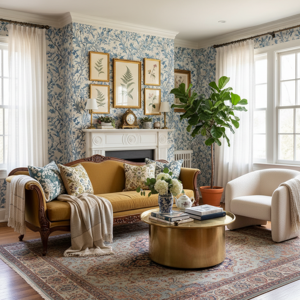 Grandmillennial Wallpaper Ideas: Traditional Patterns for Modern Homes (2026)