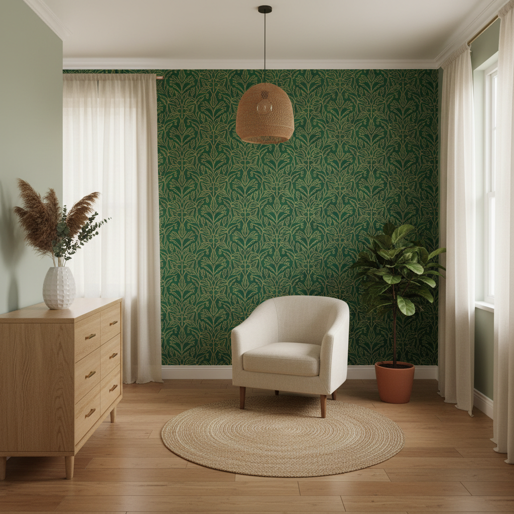 Green Wallpaper: Ideas and Inspiration (2026)