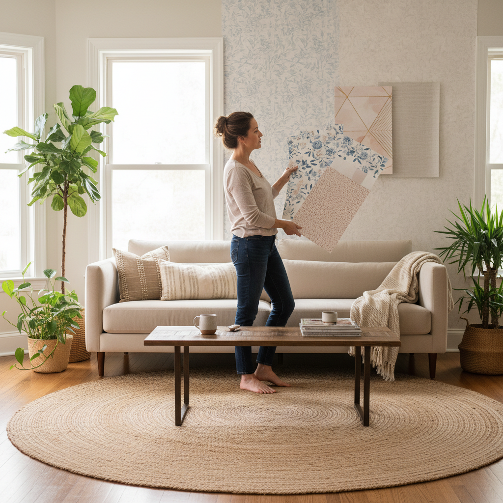 How to Choose Wallpaper for a Living Room