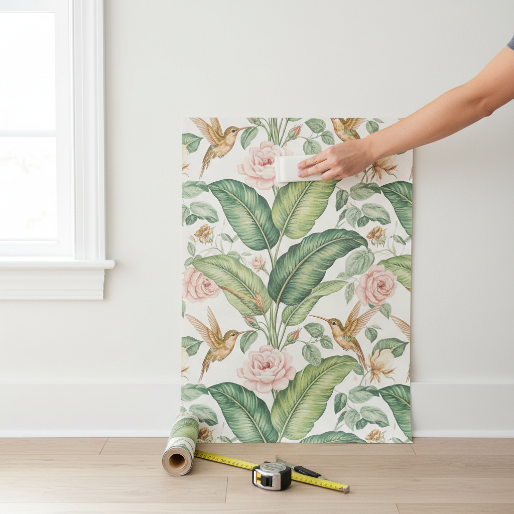 How to Hang Peel-and-Stick Wallpaper: The Complete Guide