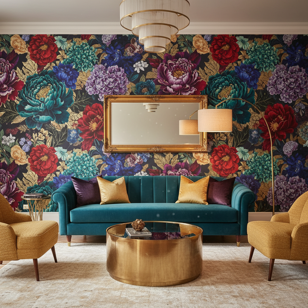 Large Floral Wallpaper: Ideas and Inspiration (2026)