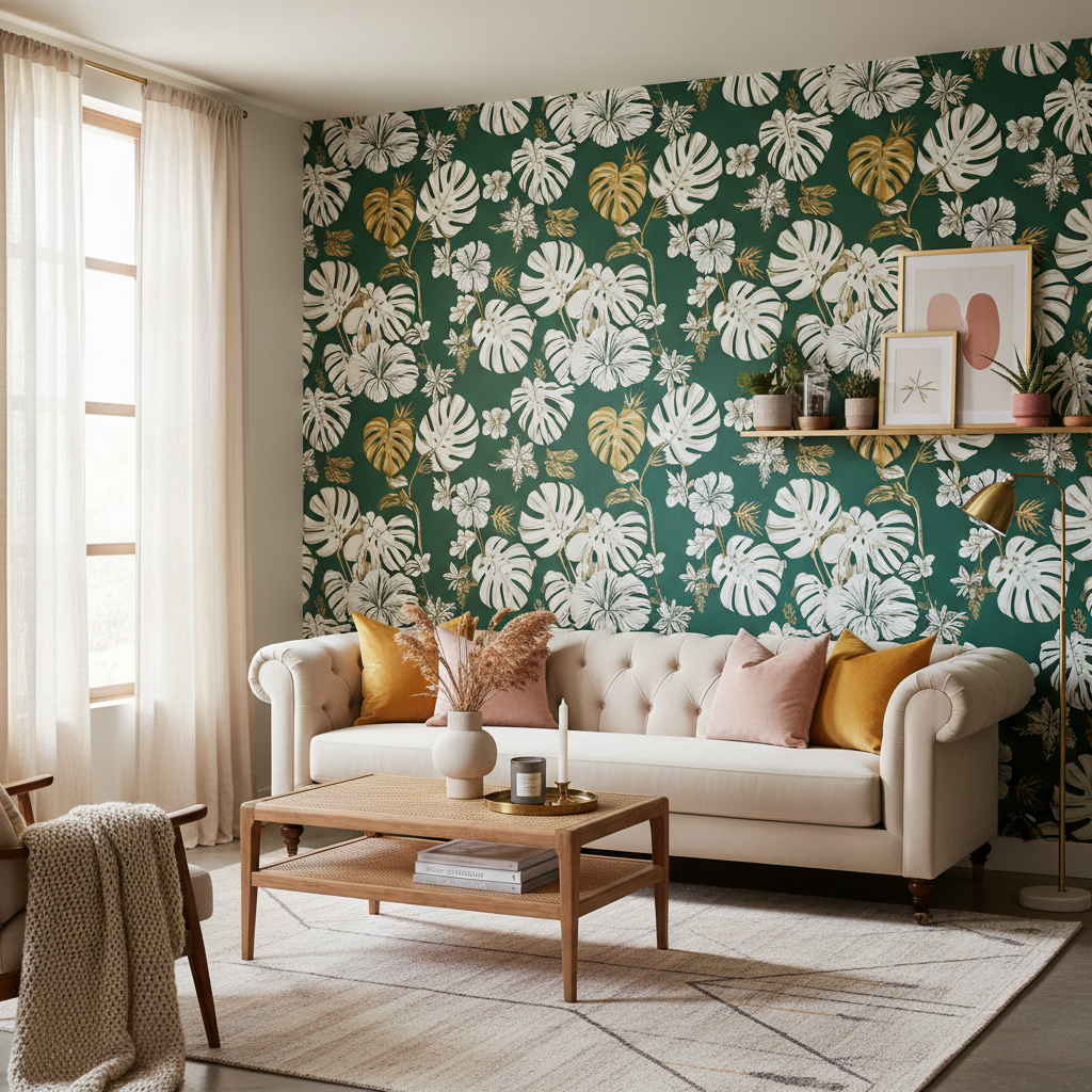 Living Room Wallpaper Ideas (2026 Guide)