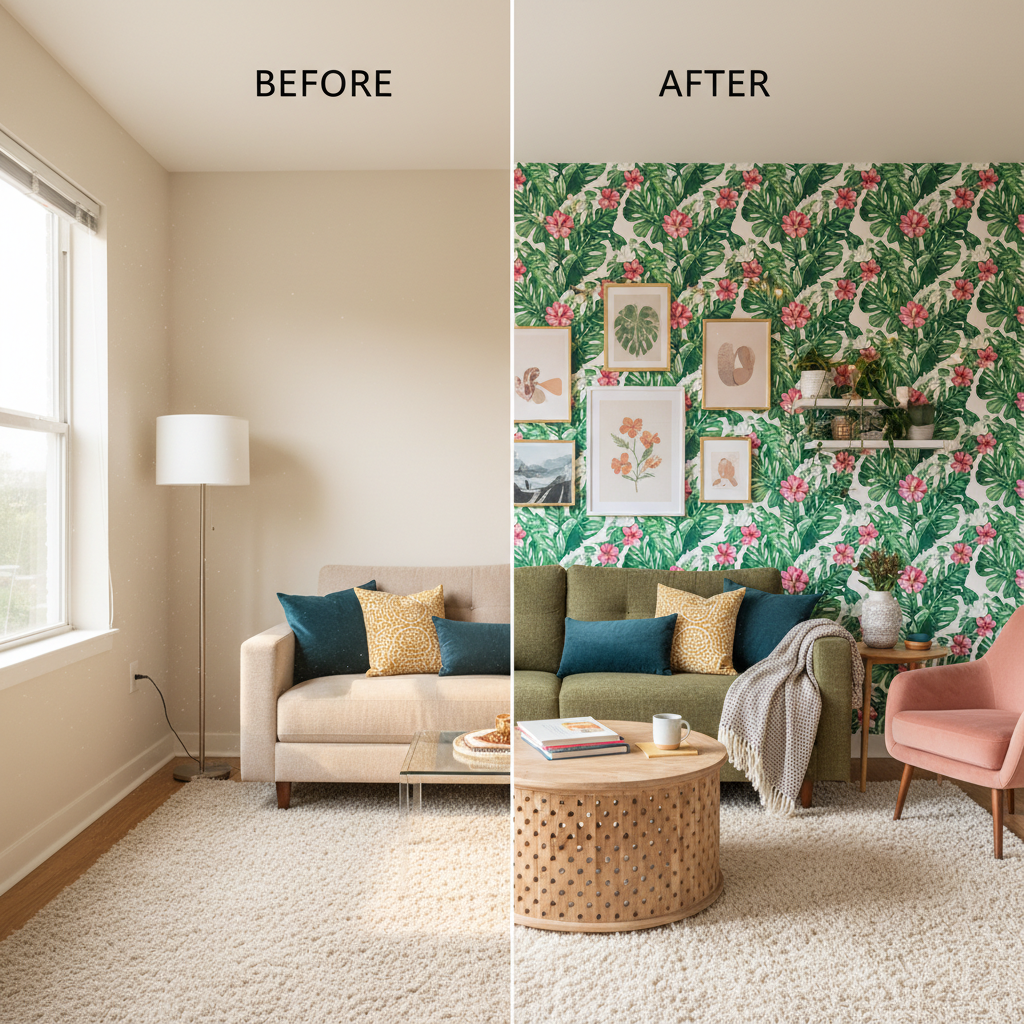Peel and Stick Wallpaper for Renters: The Complete Guide (2026)