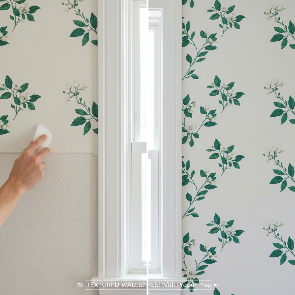 Peel-and-Stick Wallpaper on Textured Walls: Everything You Need to Know
