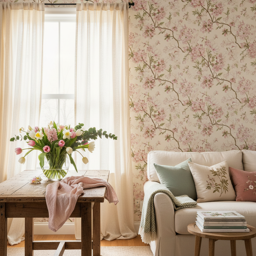 Spring Wallpaper Ideas: Fresh, Floral, and Full of Life
