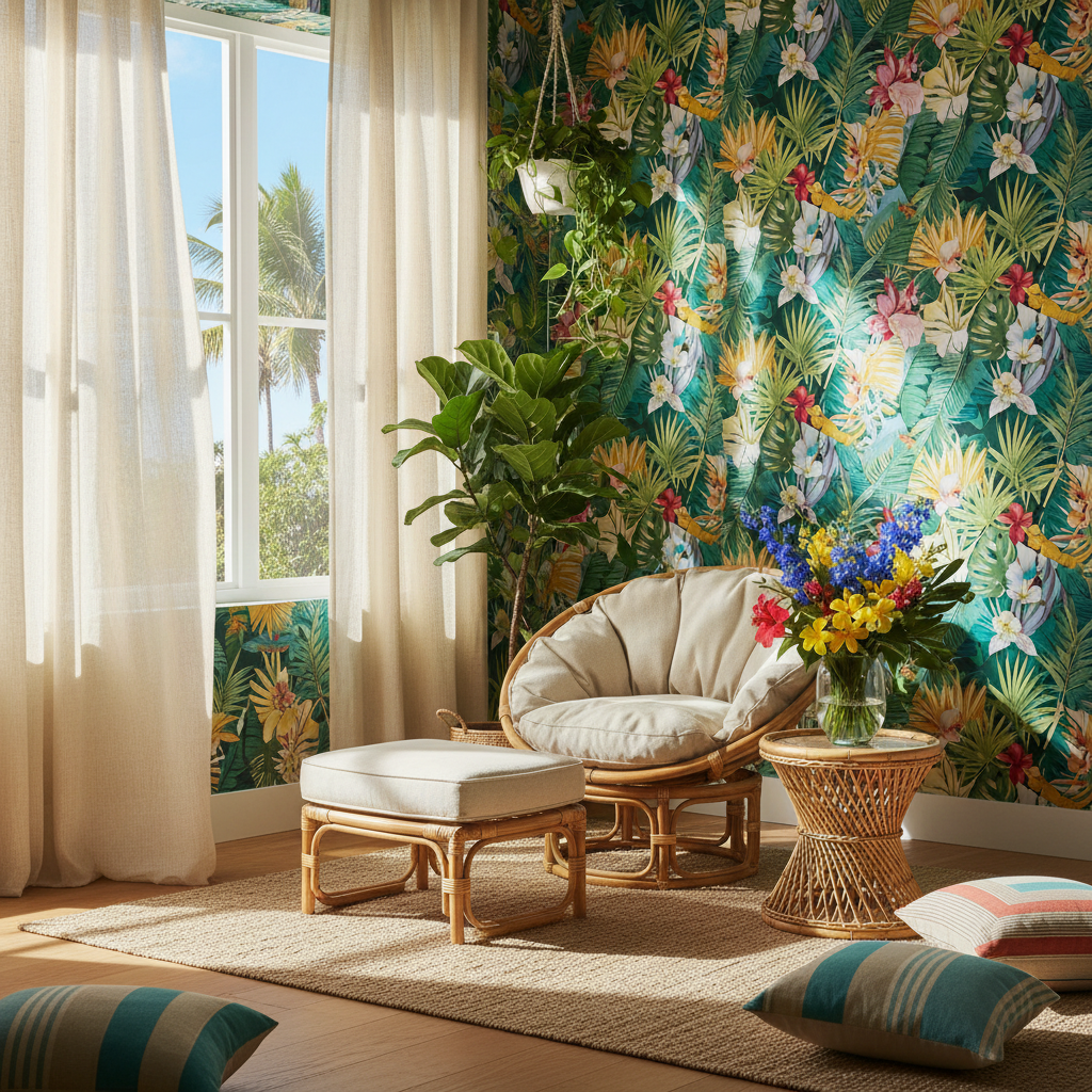 Summer Wallpaper Ideas: Bright, Tropical, and Sun-Drenched