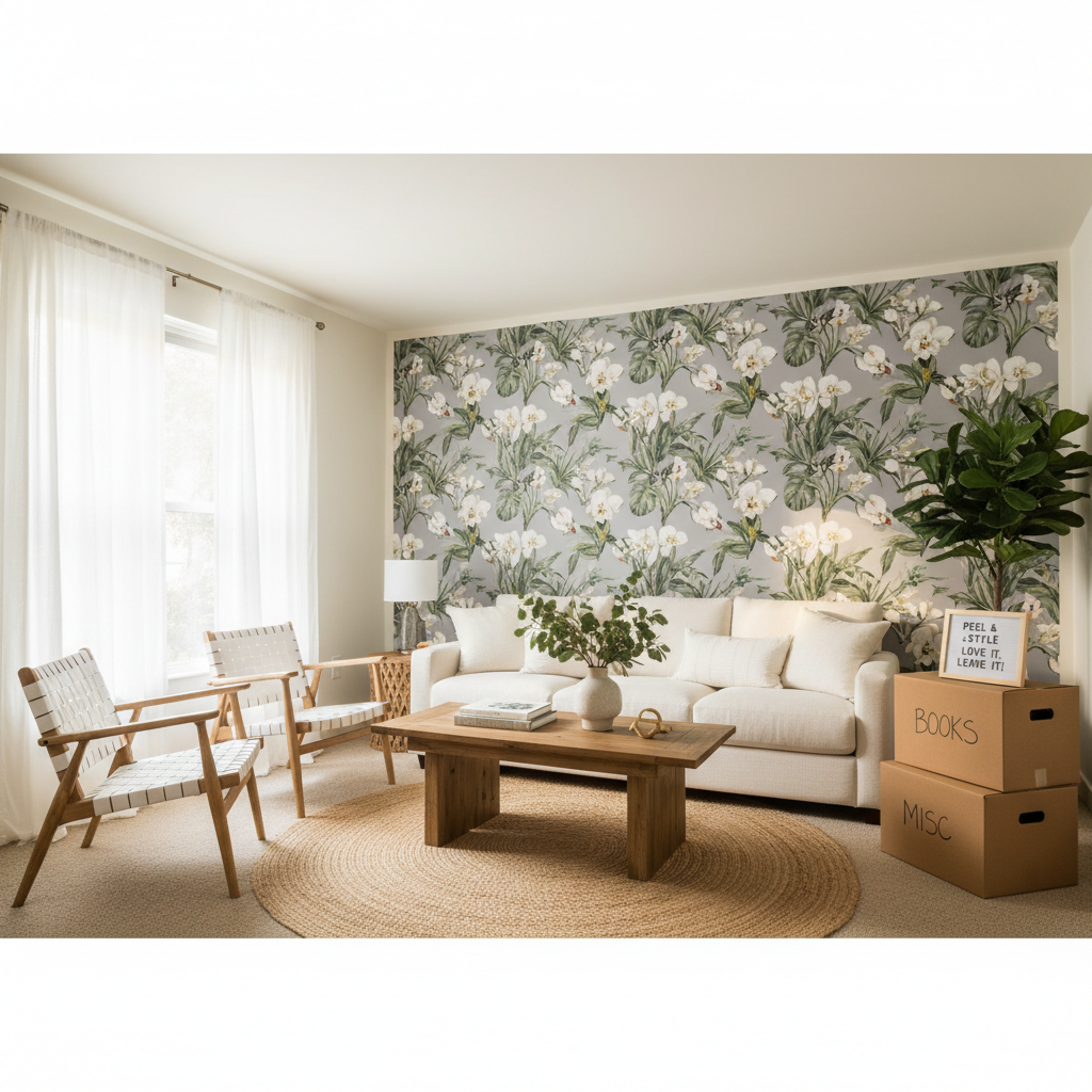 The Complete Guide to Removable Wallpaper for Renters