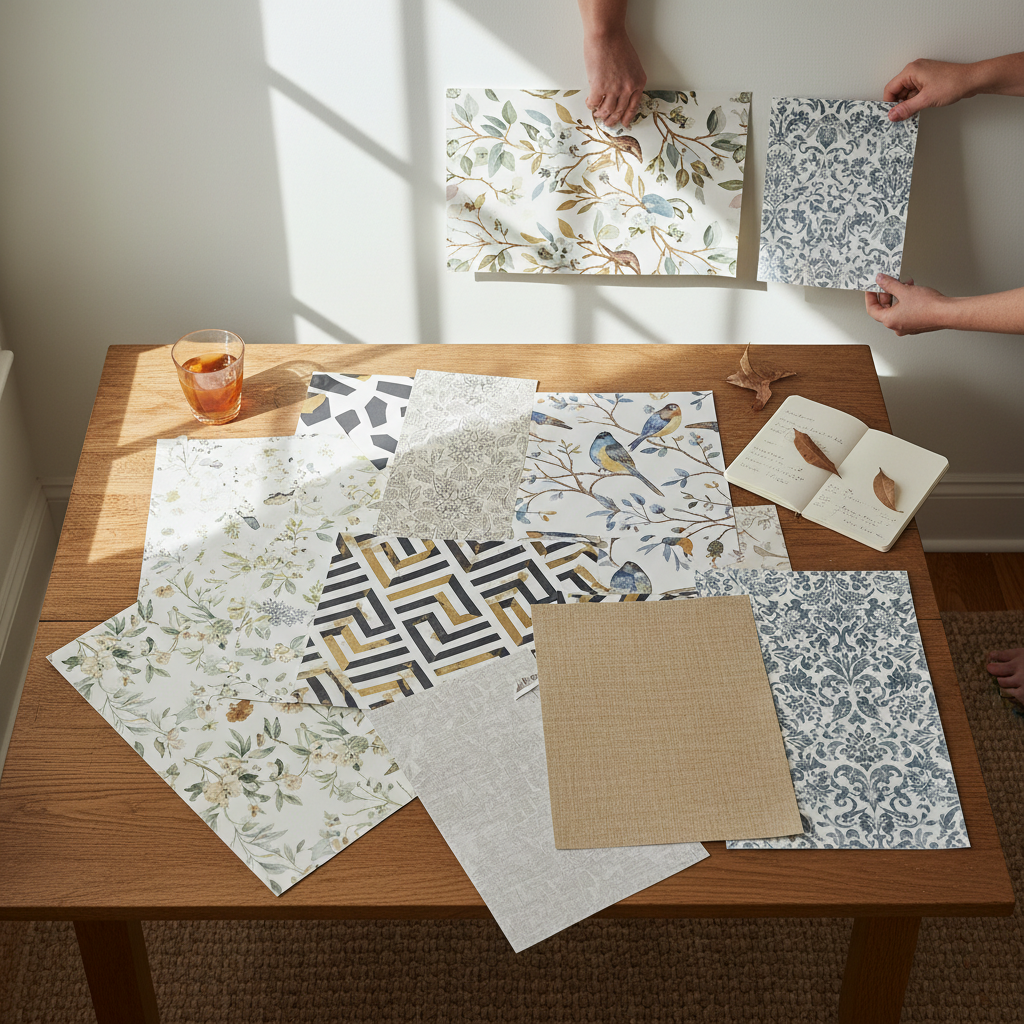 How to Choose a Wallpaper Sample: The Complete Guide