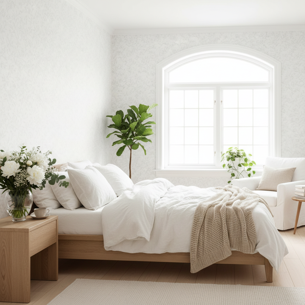 White Wallpaper Ideas: Light, Fresh, and Beautifully Considered (2026)