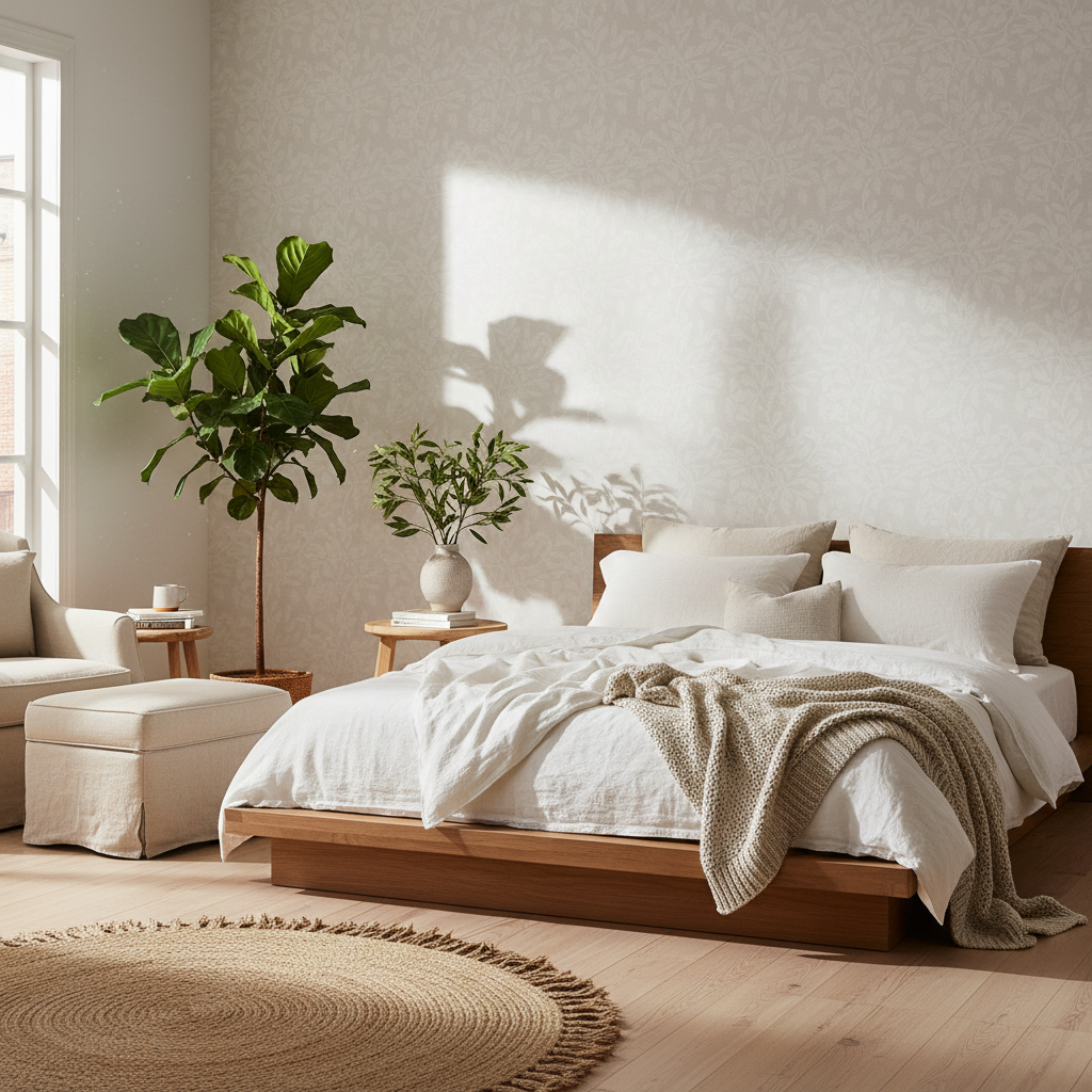 White Wallpaper Ideas: Light, Serene, and Deeply Considered (2026)
