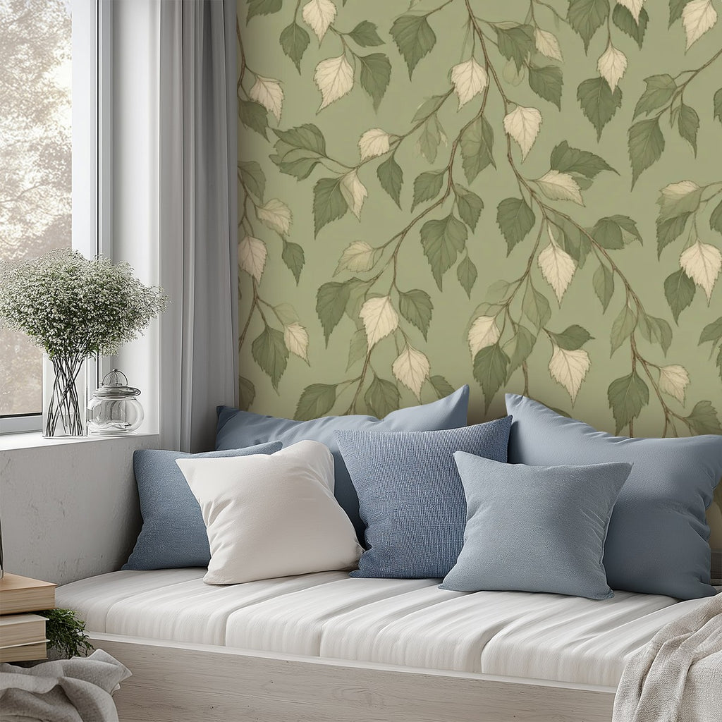 Trailing Vine Peel and Stick Wallpaper