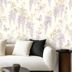 Butterfly Garden Peel and Stick Wallpaper – Whimsical Nursery & Girls Room