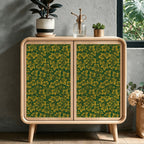 Ivy Leaf Peel and Stick Wallpaper | Green Botanical