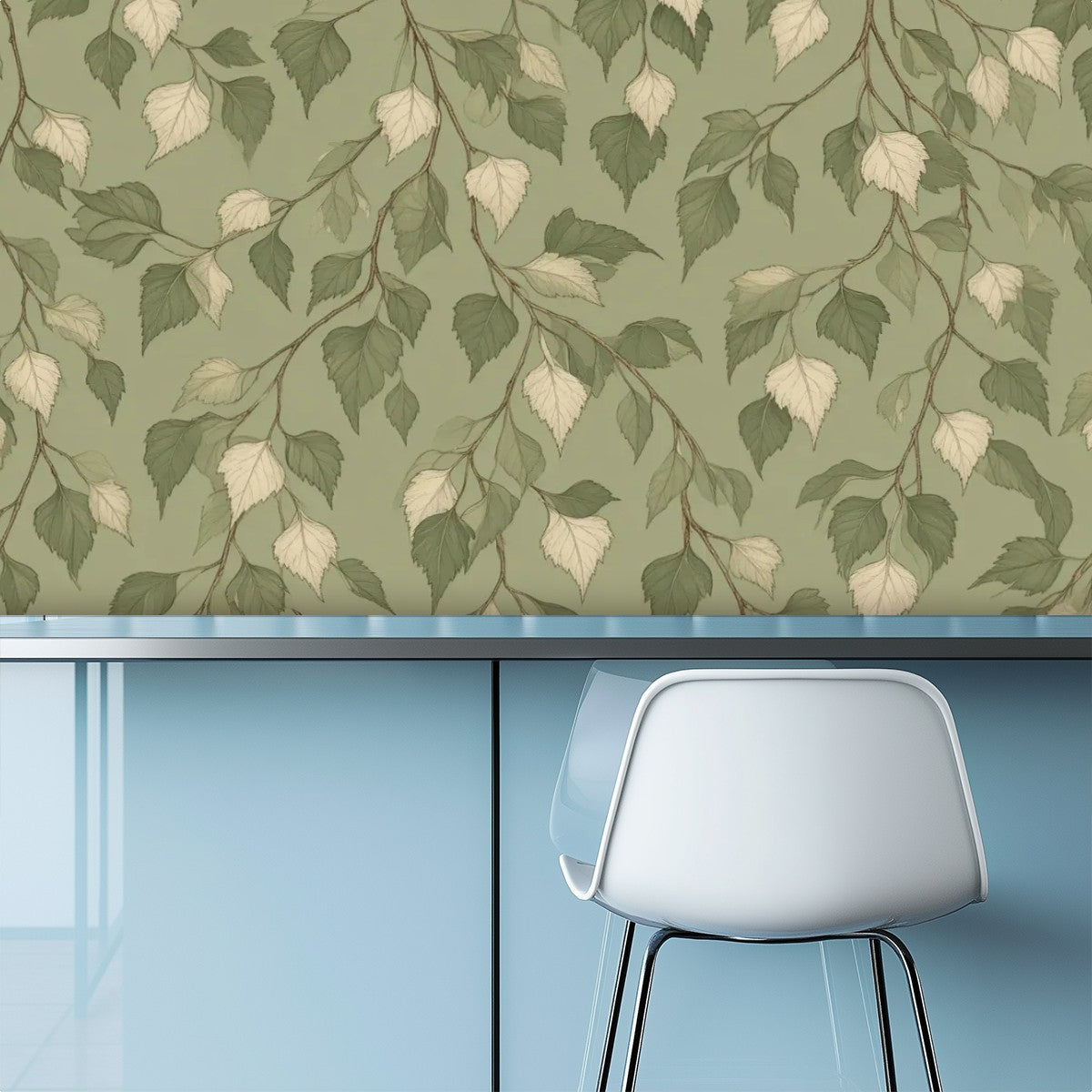 Trailing Vine Peel and Stick Wallpaper