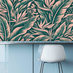 Tropical Banana Leaf Peel and Stick Wallpaper