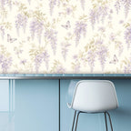 Butterfly Garden Peel and Stick Wallpaper – Whimsical Nursery & Girls Room