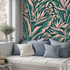 Tropical Banana Leaf Peel and Stick Wallpaper