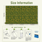 Ivy Leaf Peel and Stick Wallpaper | Green Botanical