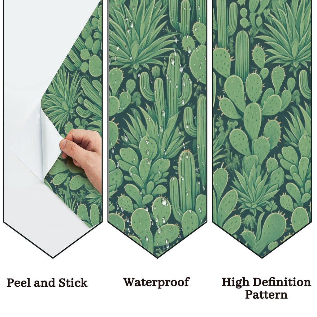 Cactus Garden Peel and Stick Wallpaper
