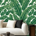 Tropical Banana Leaf Peel and Stick Wallpaper