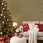 Olive Berry Botanical Peel and Stick Wallpaper – 17.7"x118"