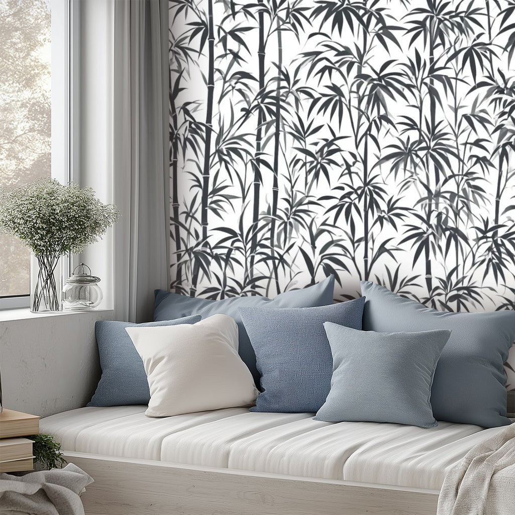 Bamboo Forest Peel and Stick Wallpaper