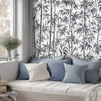 Bamboo Forest Peel and Stick Wallpaper