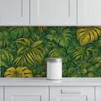 Tropical Monstera Peel and Stick Wallpaper