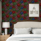 Leopard Garden Peel and Stick Wallpaper | Peony, Orchid & Monstera