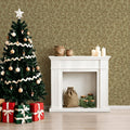 Olive Berry Botanical Peel and Stick Wallpaper – 17.7"x118"