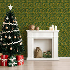 Ivy Leaf Peel and Stick Wallpaper | Green Botanical