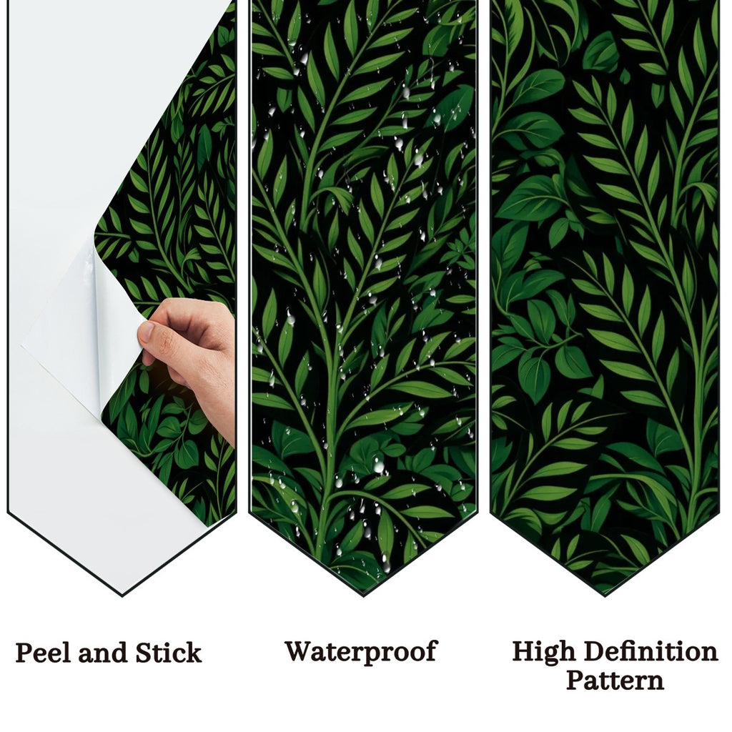 Dark Forest Botanical Peel and Stick Wallpaper