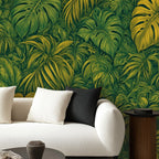 Tropical Monstera Peel and Stick Wallpaper