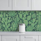 Cactus Garden Peel and Stick Wallpaper