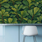 Fiddle Leaf Fig Peel and Stick Wallpaper