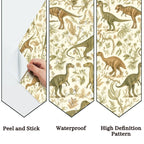 Dinosaur Garden Peel and Stick Wallpaper – Nursery & Kids Room