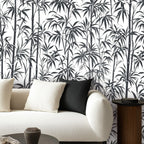 Bamboo Forest Peel and Stick Wallpaper