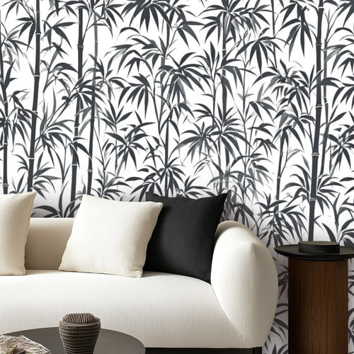 Bamboo Forest Peel and Stick Wallpaper