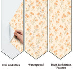 Peach Blossom Scatter Peel and Stick Wallpaper