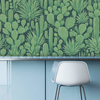 Cactus Garden Peel and Stick Wallpaper