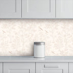 White Feather Texture Peel and Stick Wallpaper – Clean Nursery & Minimalist Decor