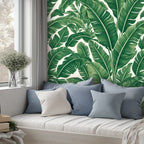 Tropical Banana Leaf Peel and Stick Wallpaper