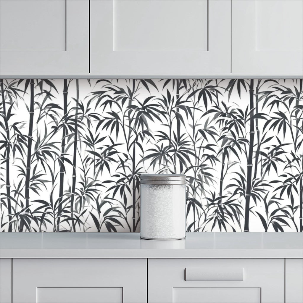 Bamboo Forest Peel and Stick Wallpaper