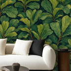 Fiddle Leaf Fig Peel and Stick Wallpaper